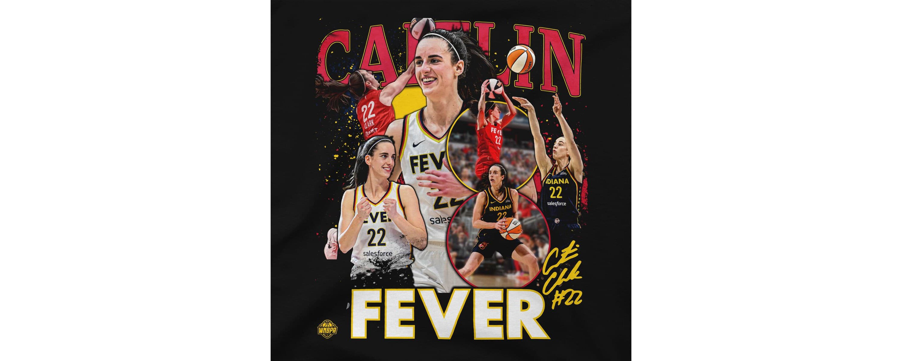WNBA Unisex Caitlin Clark Indiana Fever Crossroads T-Shirt