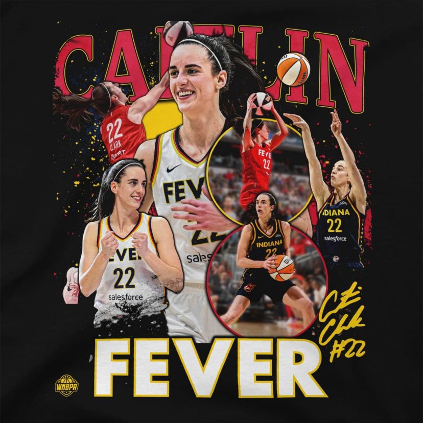 WNBA Unisex Caitlin Clark Indiana Fever Crossroads T-Shirt