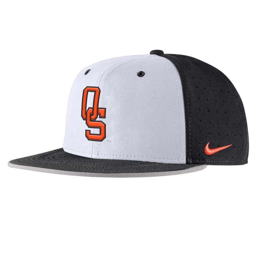 NCAA Nike Oklahoma State Cowboys 2025 On-Field True Performance Baseball Fitted Hat