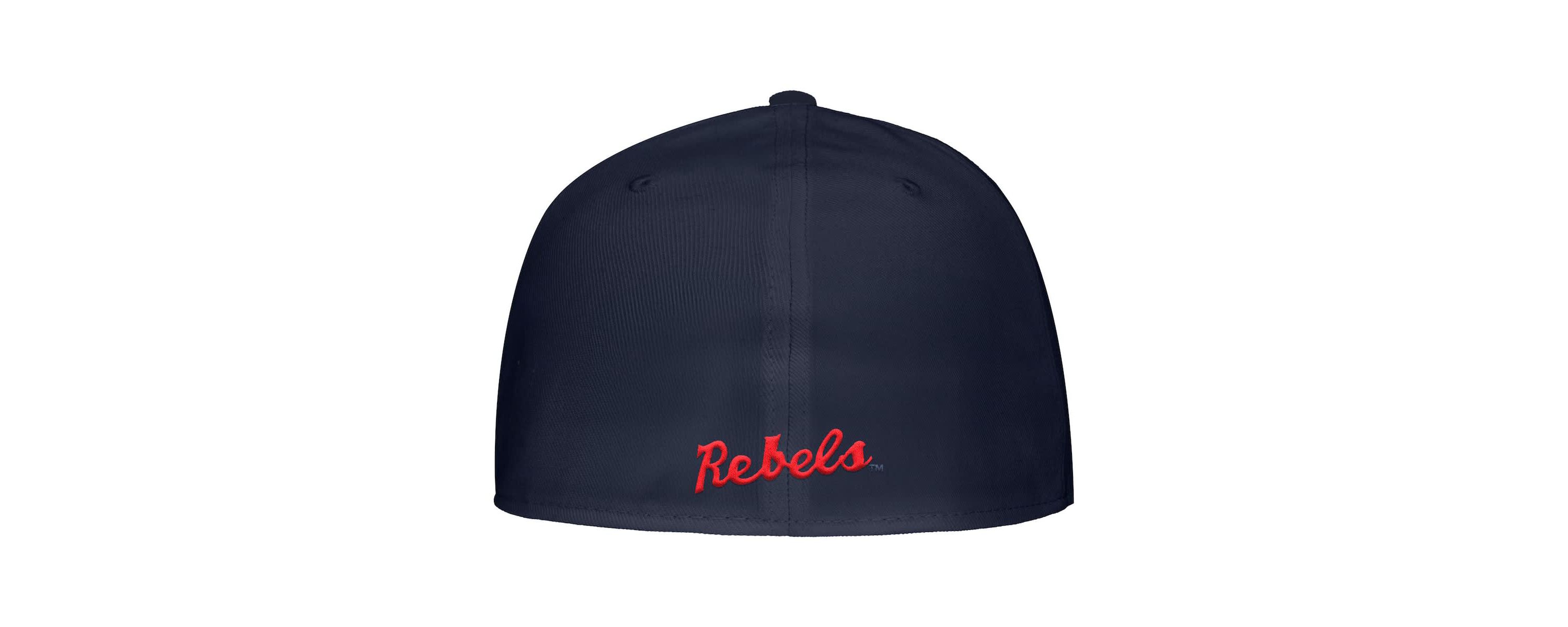 NCAA Nike Ole Miss Rebels On-Field Baseball Performance Fitted Hat