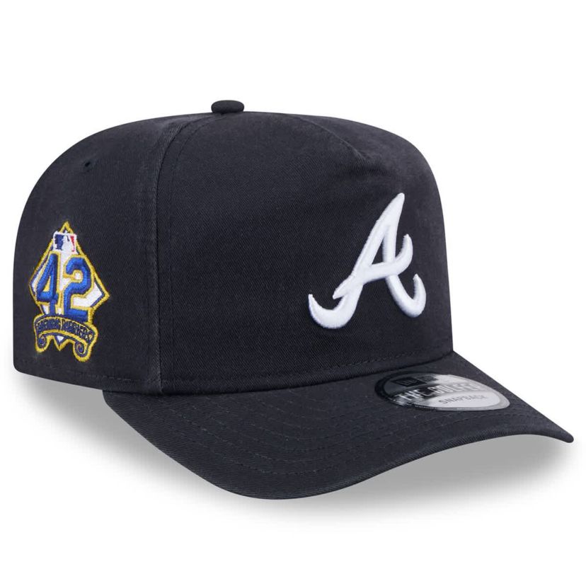 MLB Atlanta Braves 2025 Jackie Robinson Day Golfer Adjustable Hat