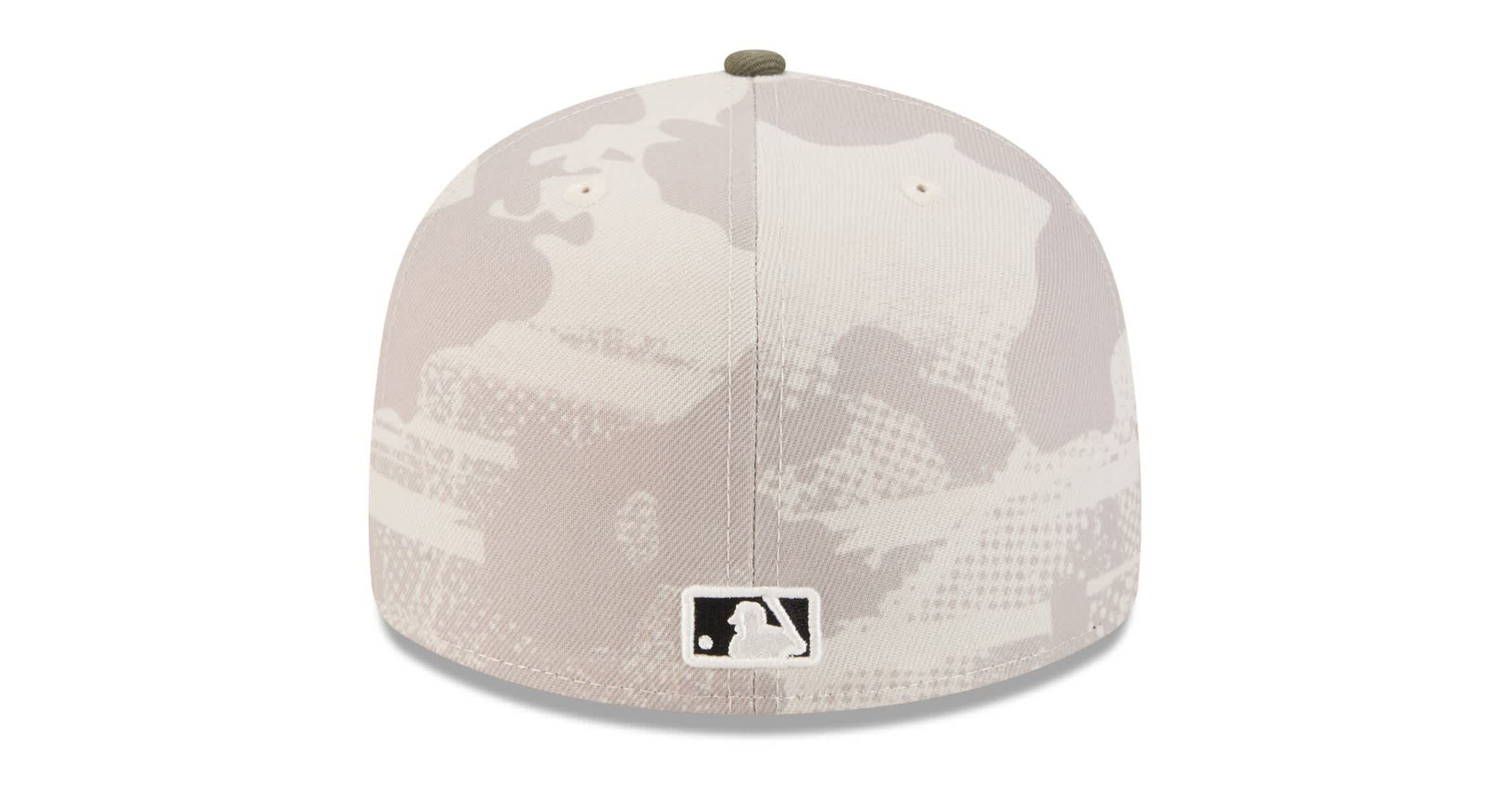 MLB Light Beige/Olive Washington Nationals 2025 Armed Forces Day 59FIFTY Fitted Hat