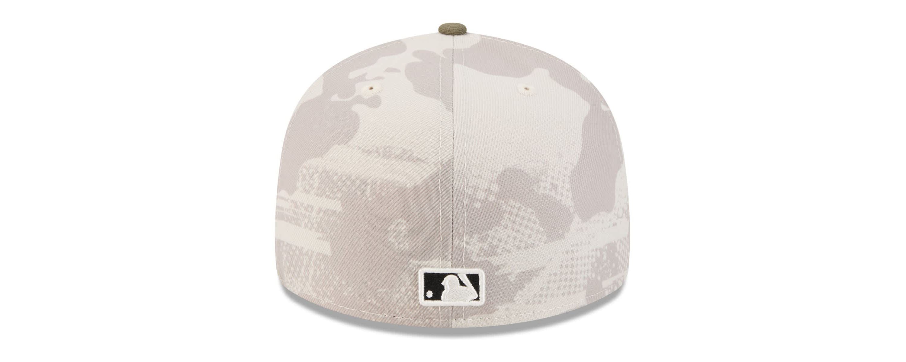 Toronto Blue Jays MLB Light Beige/Olive Toronto Jays 2025 Armed Forces Day 59FIFTY Fitted Hat
