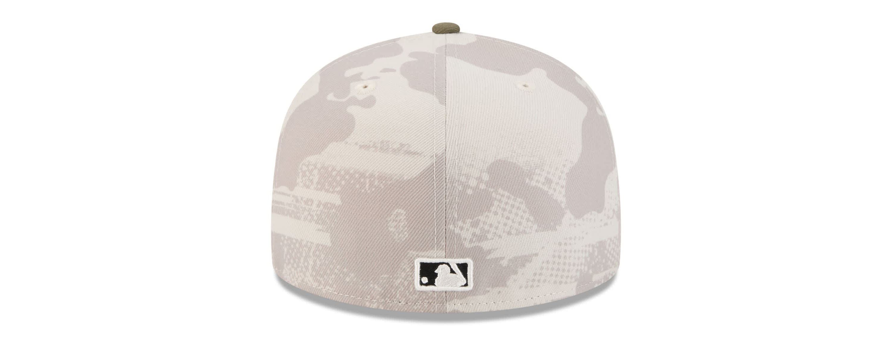 MLB Light Beige/Olive Atlanta Braves 2025 Armed Forces Day 59FIFTY Fitted Hat
