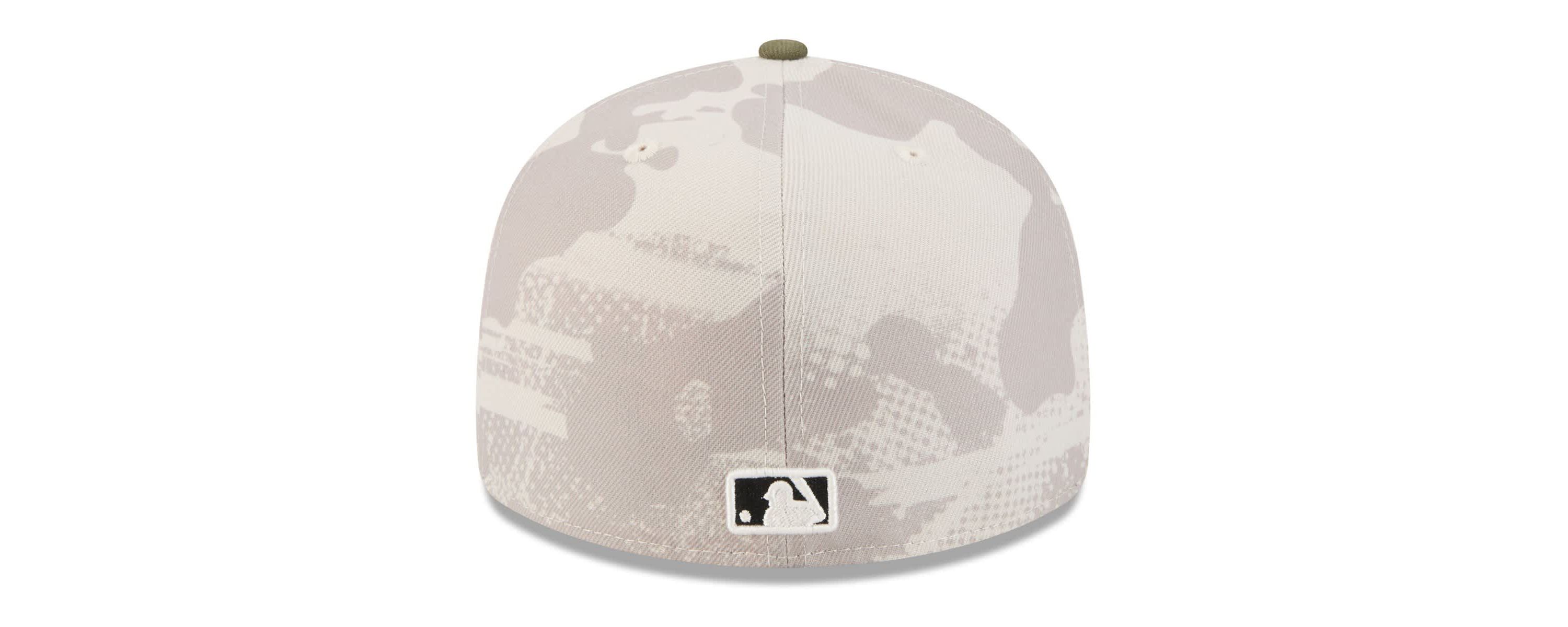 MLB Light Beige/Olive Kansas City Royals 2025 Armed Forces Day 59FIFTY Fitted Hat