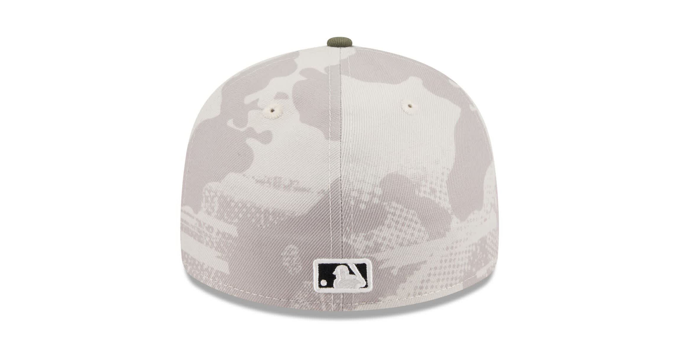 MLB Light Beige/Olive Washington Nationals 2025 Armed Forces Day Low 59FIFTY Fitted Hat