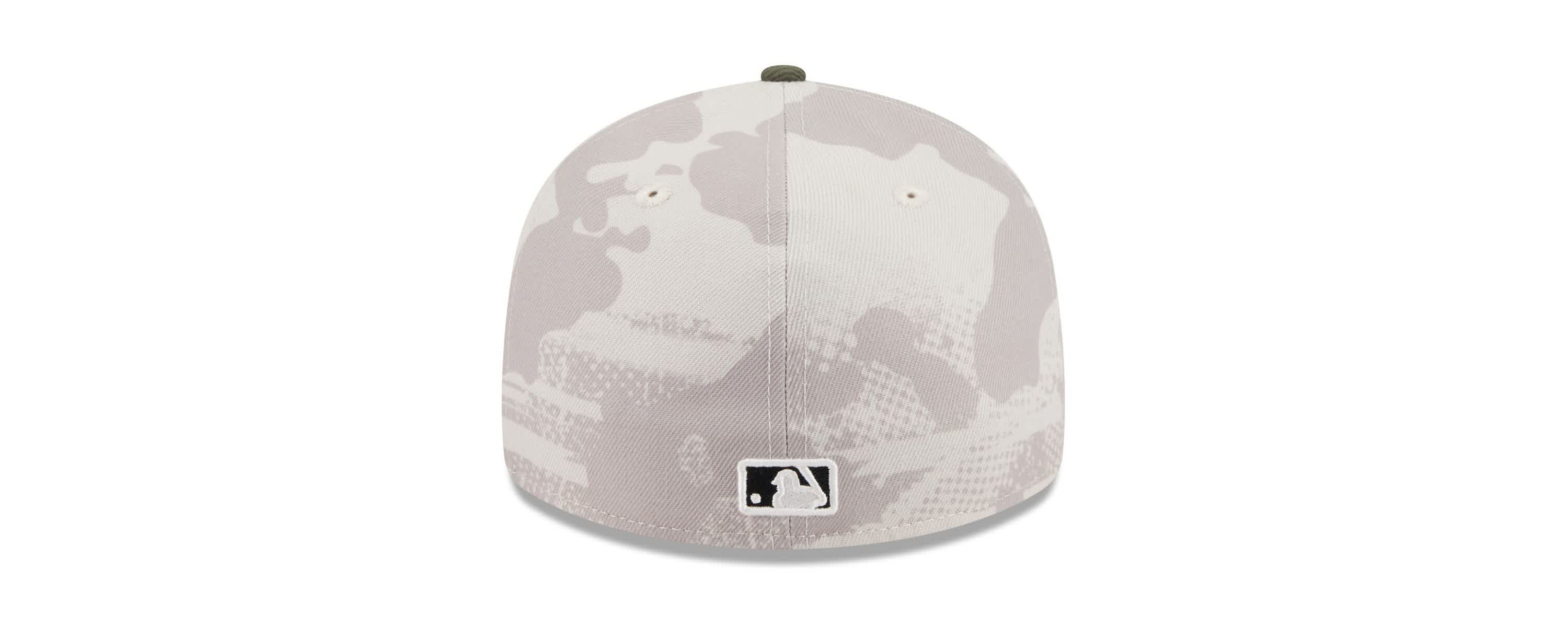 MLB Light Beige/Olive Minnesota Twins 2025 Armed Forces Day Low 59FIFTY Fitted Hat