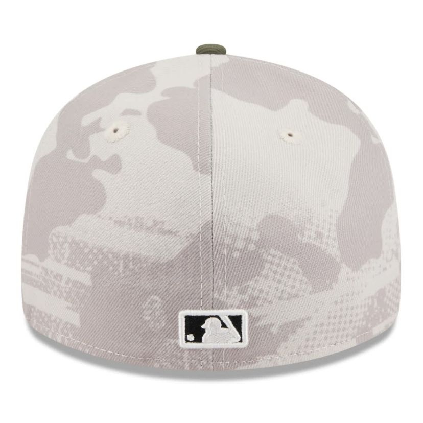MLB Light Beige/Olive St. Louis Cardinals 2025 Armed Forces Day Low 59FIFTY Fitted Hat