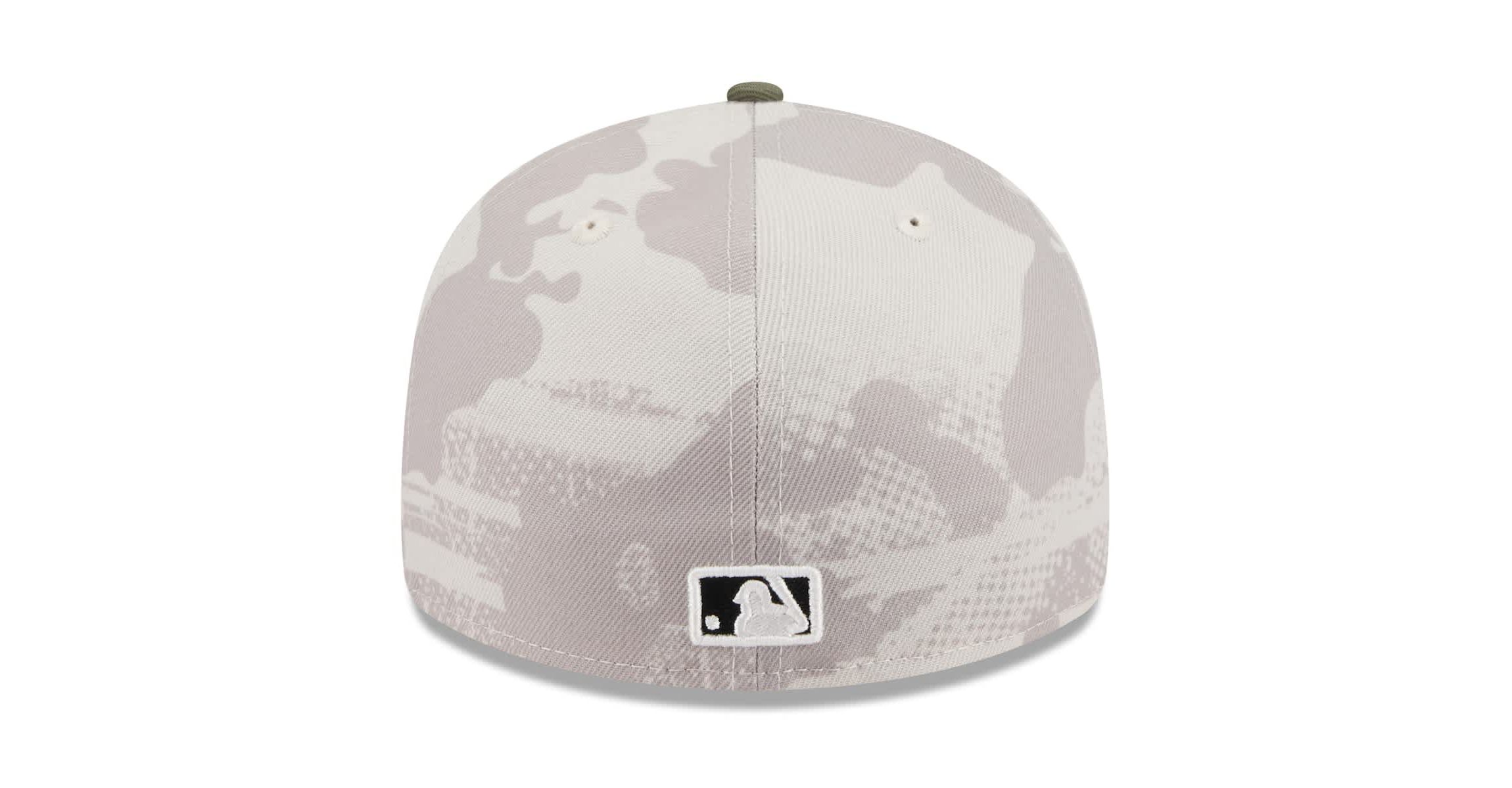 MLB Light Beige/Olive Detroit Tigers 2025 Armed Forces Day Low 59FIFTY Fitted Hat