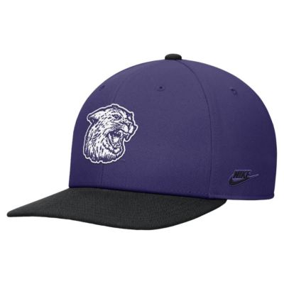 Men's NCAA Nike Kansas State Wildcats Vintage Snapback Hat, Purple, Medium
