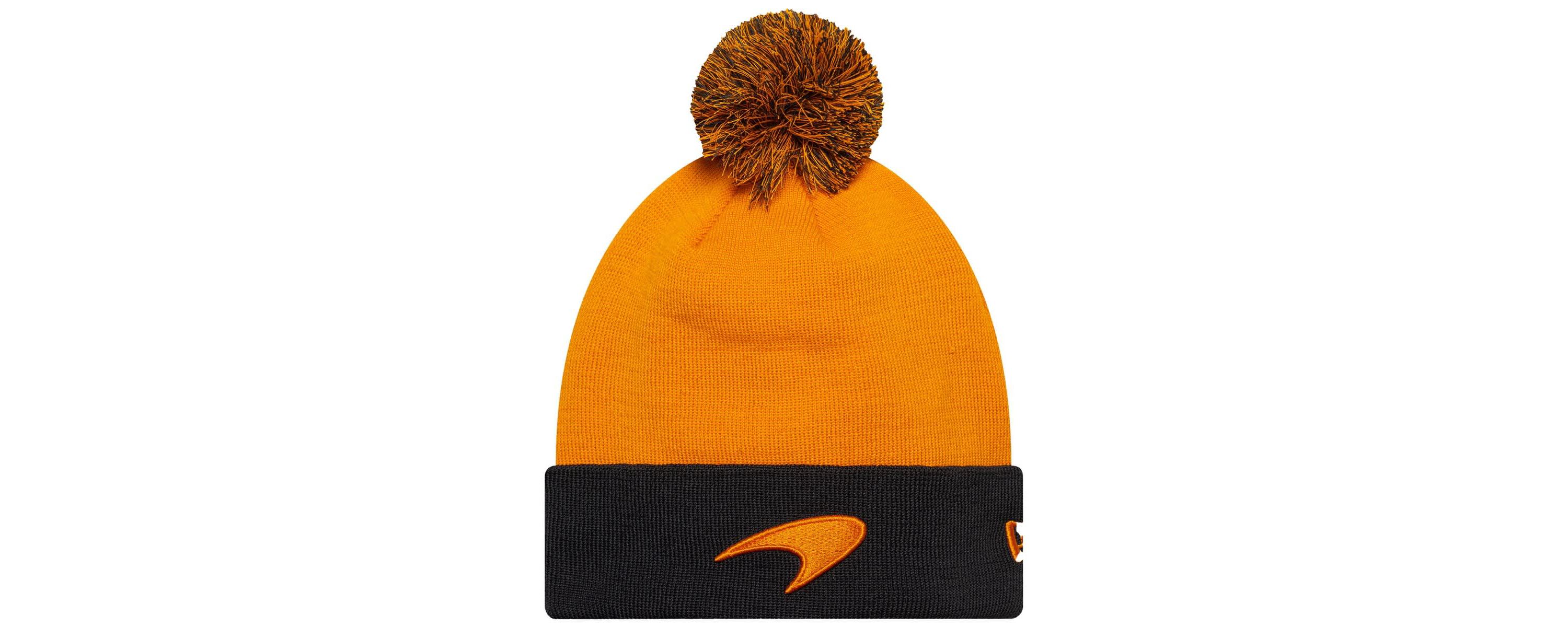 Formula 1 McLaren F1 Team Sustainable Cuffed Knit Hat with Pom