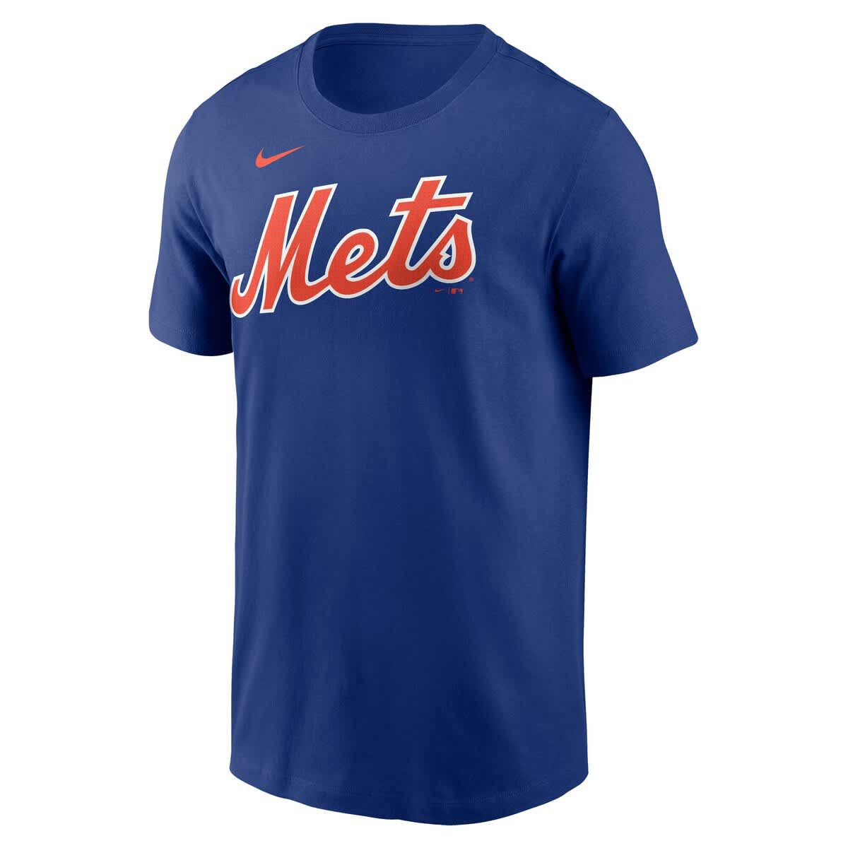 MLB Nike Francisco Alvarez New York Mets Fuse Name & Number T-Shirt