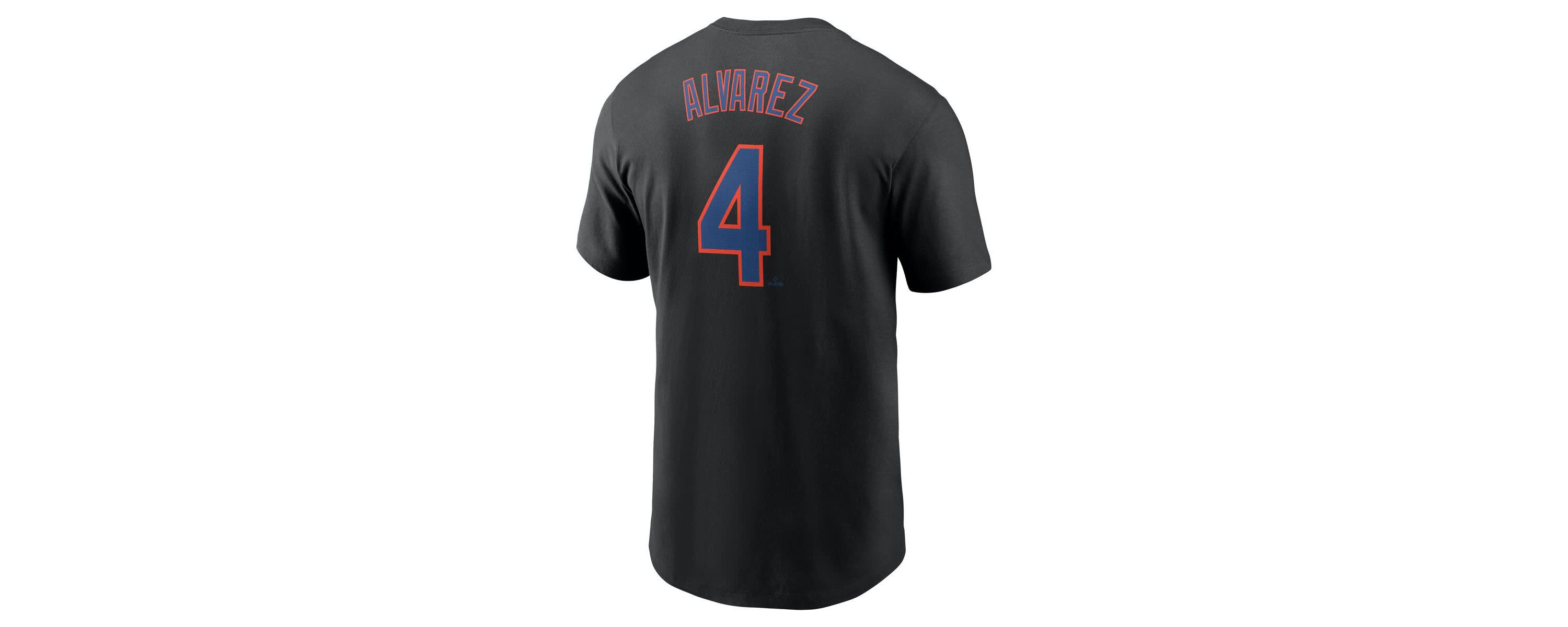 MLB Nike Francisco Alvarez New York Mets Fuse Name & Number T-Shirt