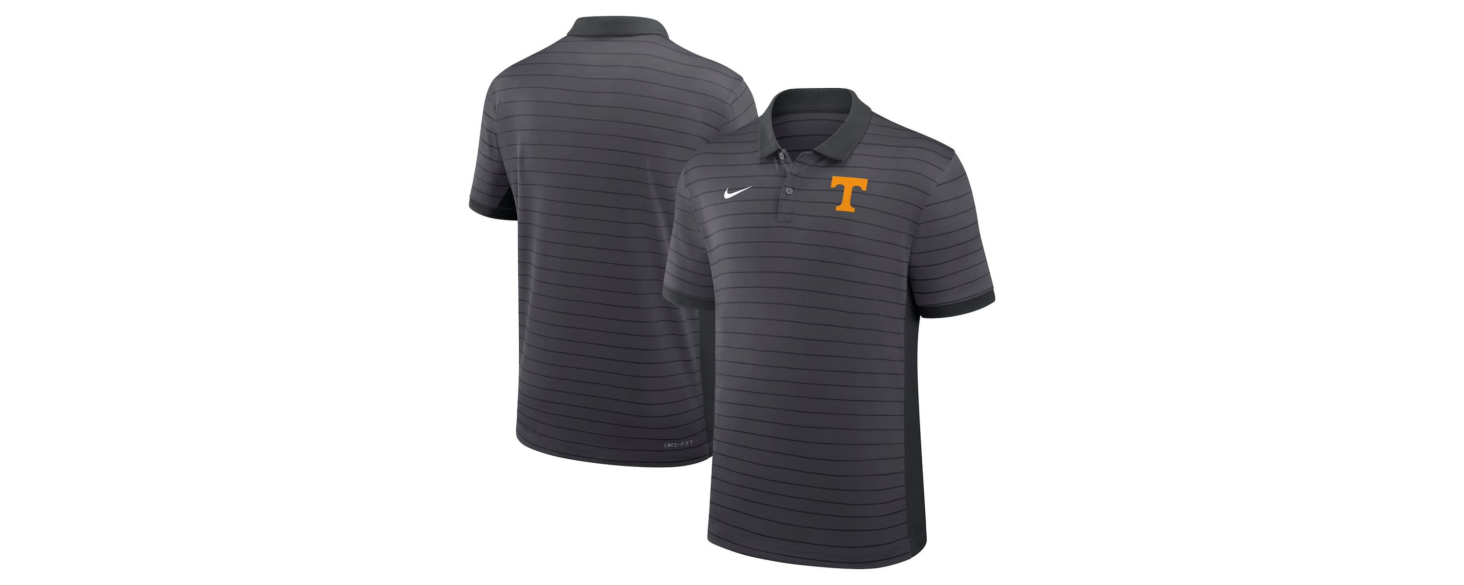 NCAA Nike Tennessee Volunteers 2025 Early Season Coaches Sideline Victory Stripe Dri-FIT Polo