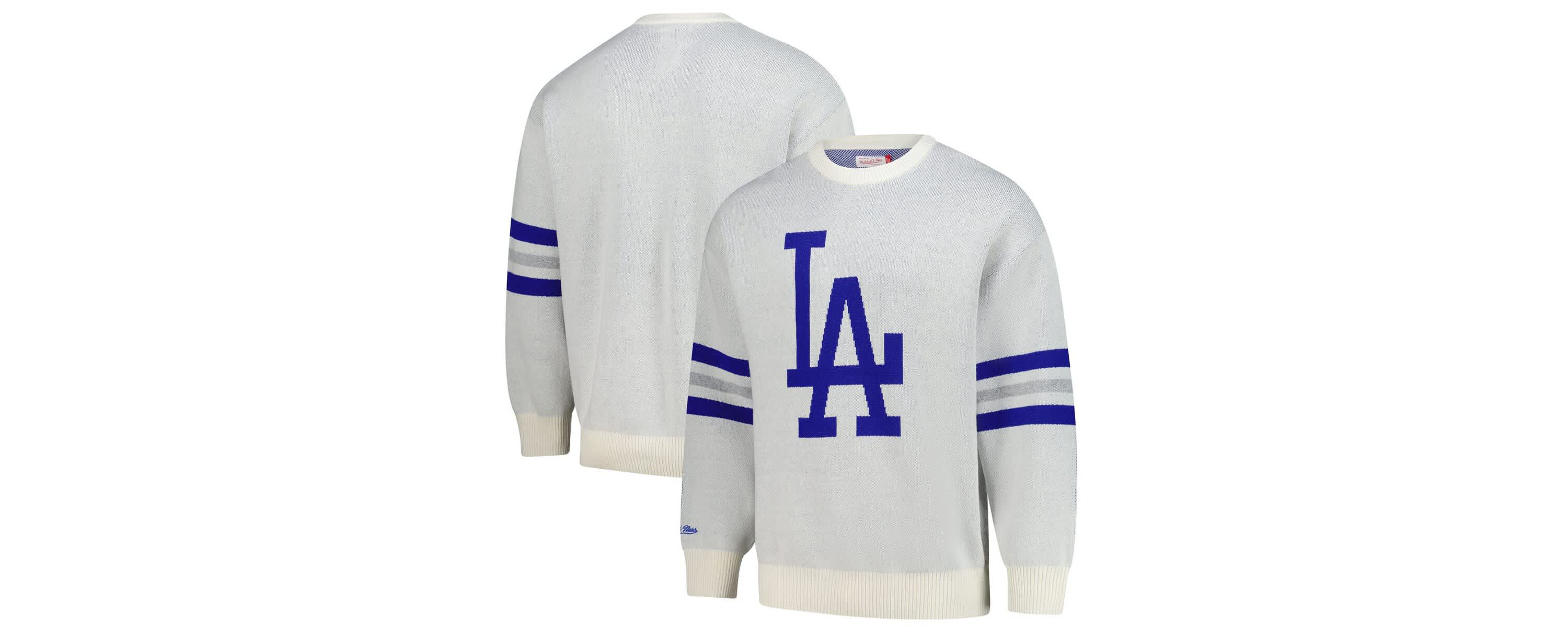 MLB Los Angeles Dodgers Retro Pullover Sweater