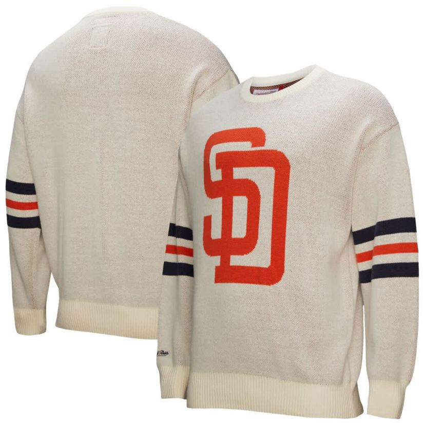 MLB San Diego Padres Retro Pullover Sweater