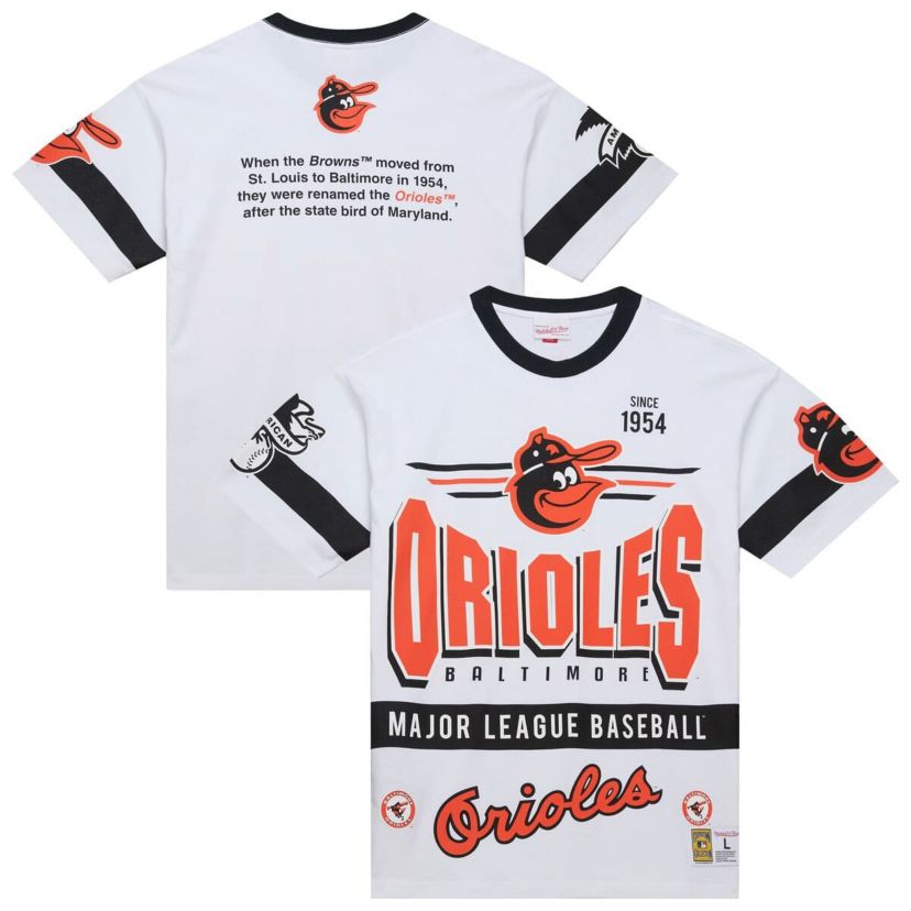 MLB Baltimore Orioles Cooperstown Collection Team Origins Premium T-Shirt