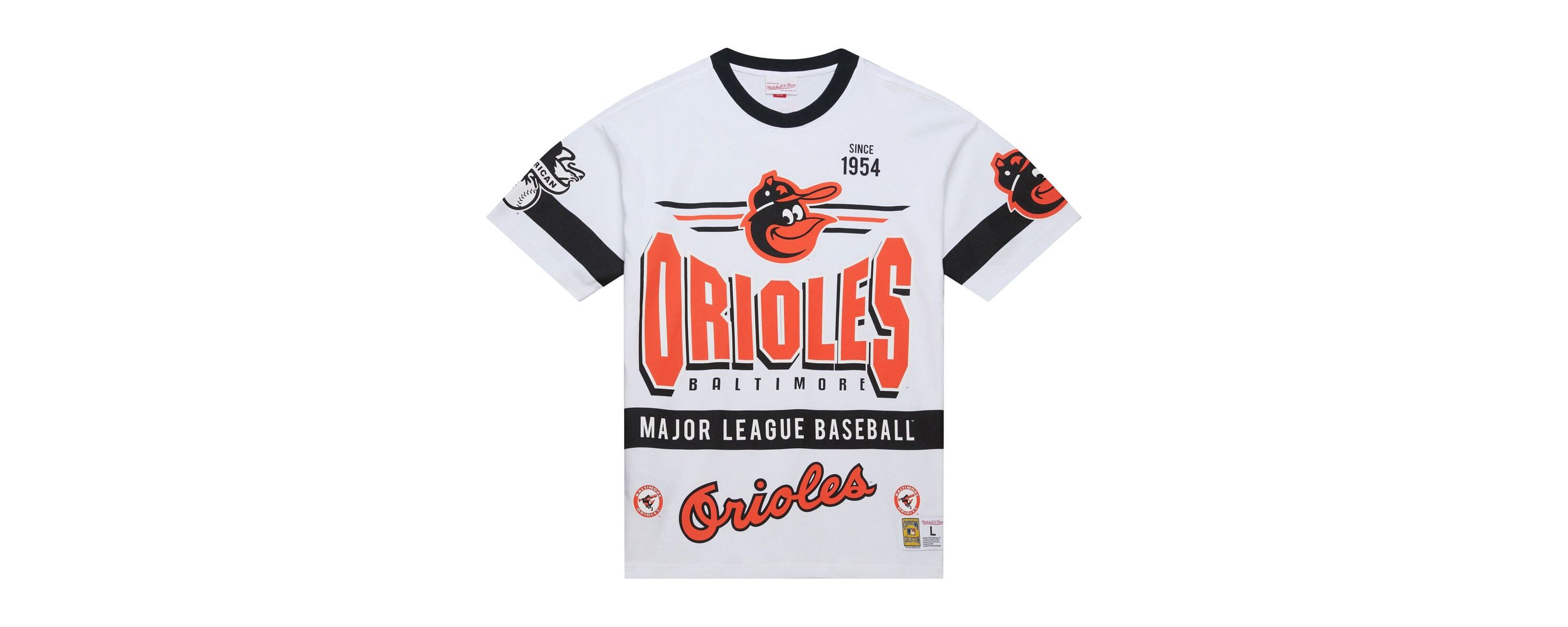 MLB Baltimore Orioles Cooperstown Collection Team Origins Premium T-Shirt