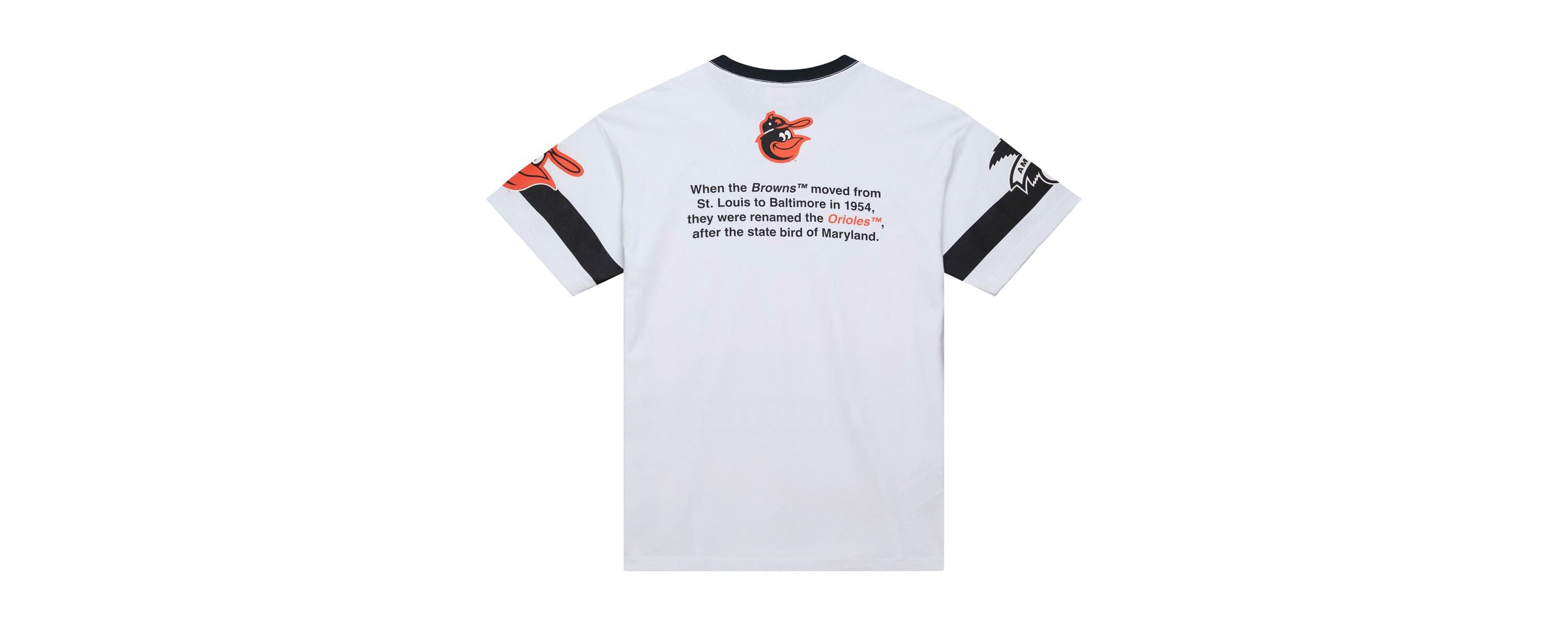 MLB Baltimore Orioles Cooperstown Collection Team Origins Premium T-Shirt