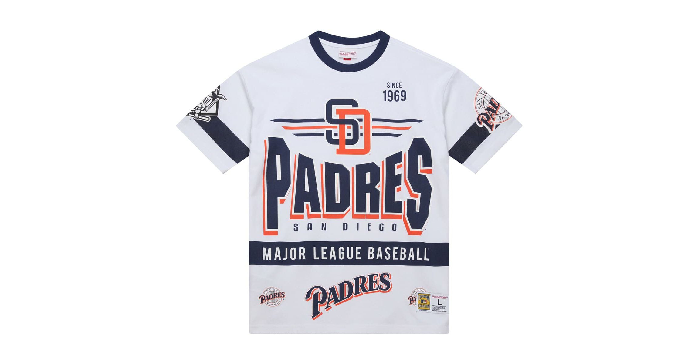 MLB San Diego Padres Cooperstown Collection Team Origins Premium T-Shirt