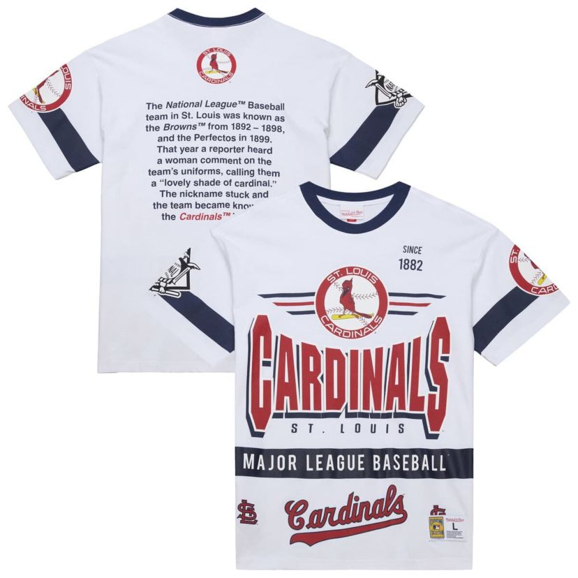 MLB St. Louis Cardinals Cooperstown Collection Team Origins Premium T-Shirt