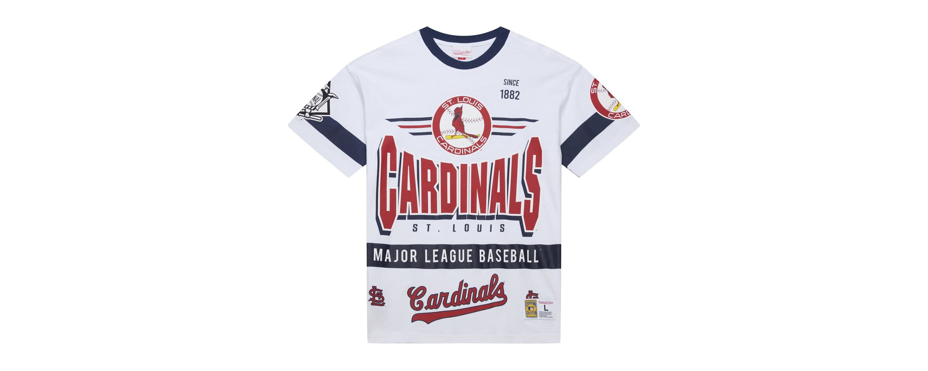 MLB St. Louis Cardinals Cooperstown Collection Team Origins Premium T-Shirt