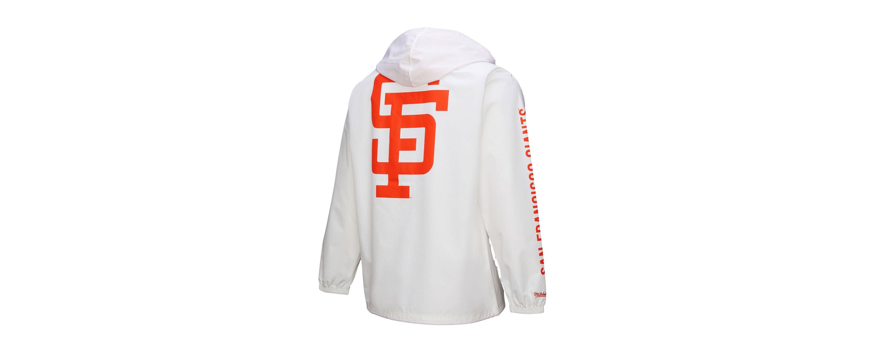 MLB San Francisco Giants Vintage Full-Snap Hooded Coaches Jacket