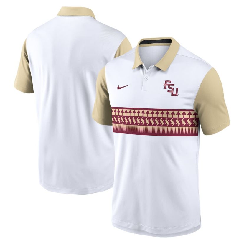 NCAA Nike Florida State Seminoles Athletic Prep Alt Logo Vapor Dri-FIT Polo