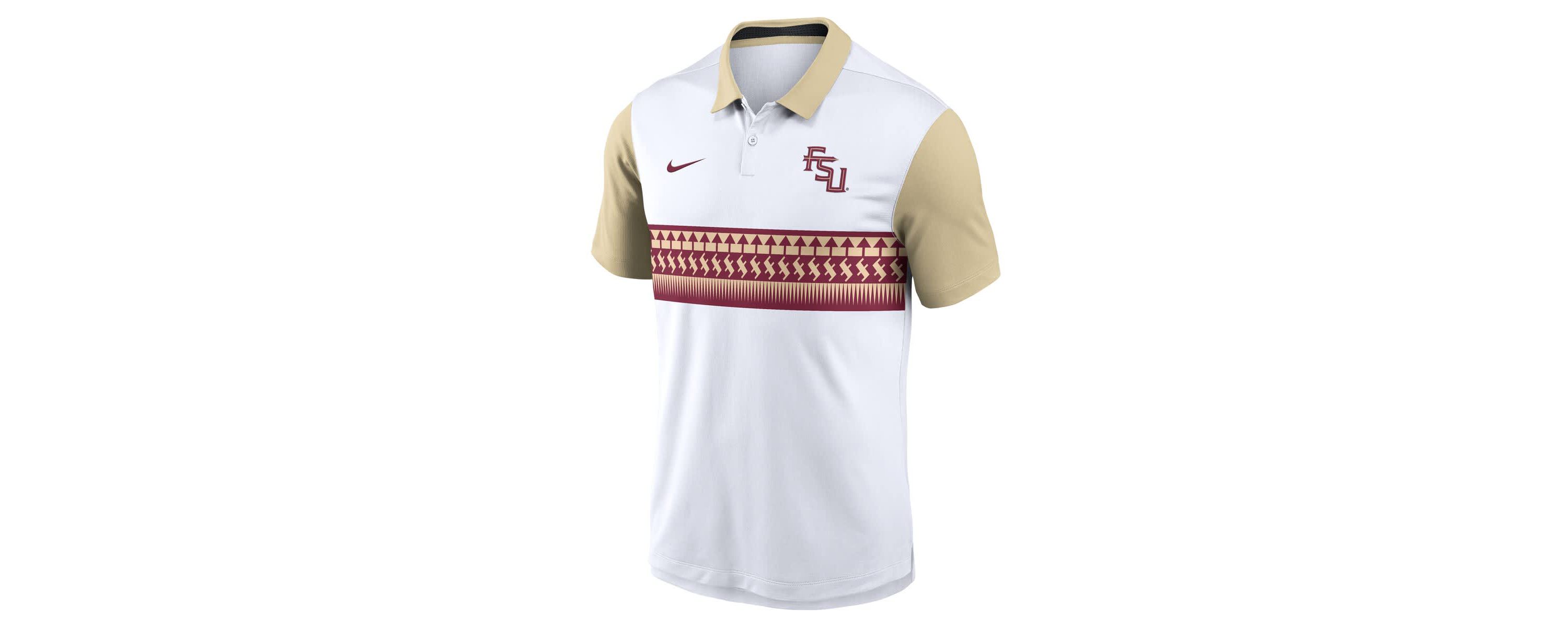 NCAA Nike Florida State Seminoles Athletic Prep Alt Logo Vapor Dri-FIT Polo