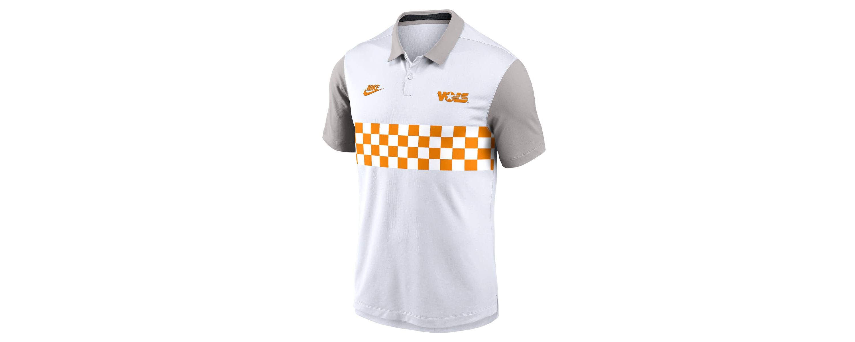 NCAA Nike Tennessee Volunteers Athletic Prep Legacy Logo Vapor Dri-FIT Polo