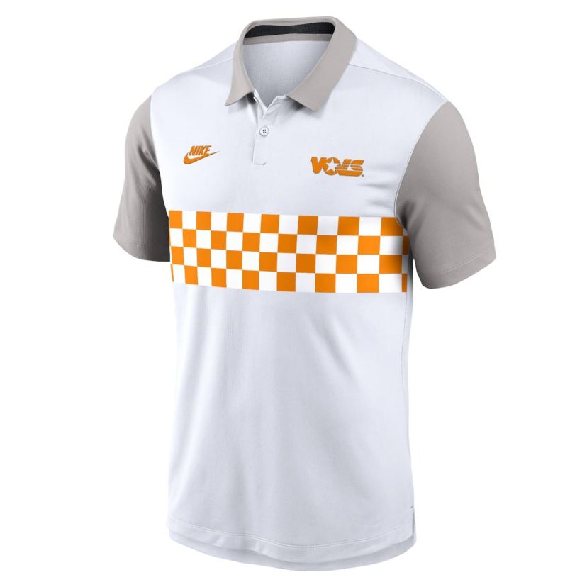 NCAA Nike Tennessee Volunteers Athletic Prep Legacy Logo Vapor Dri-FIT Polo