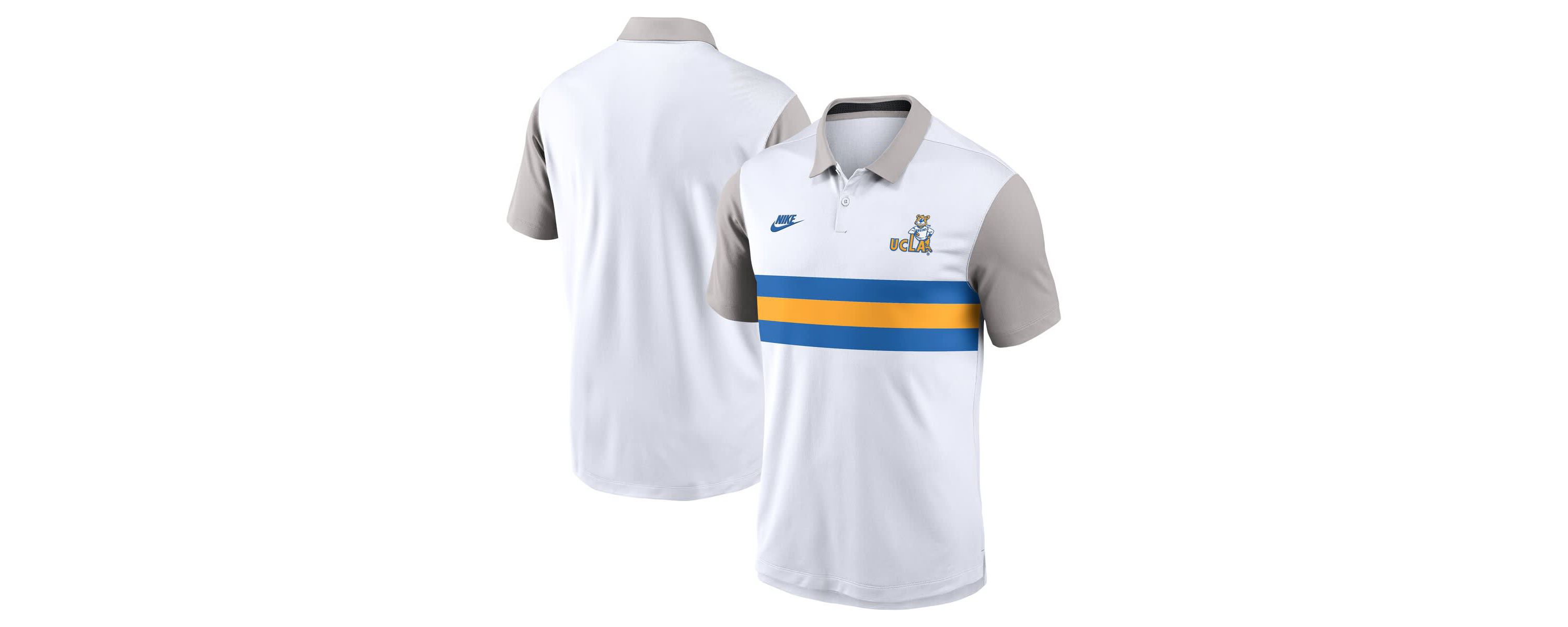 NCAA Nike UCLA Bruins Athletic Prep Legacy Logo Vapor Dri-FIT Polo