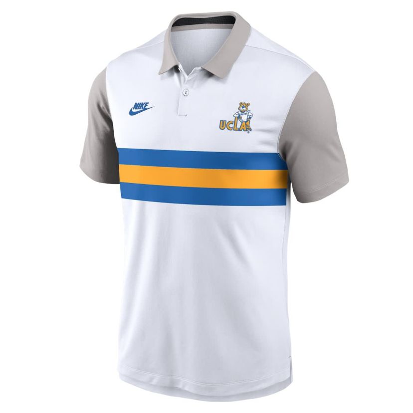 NCAA Nike UCLA Bruins Athletic Prep Legacy Logo Vapor Dri-FIT Polo