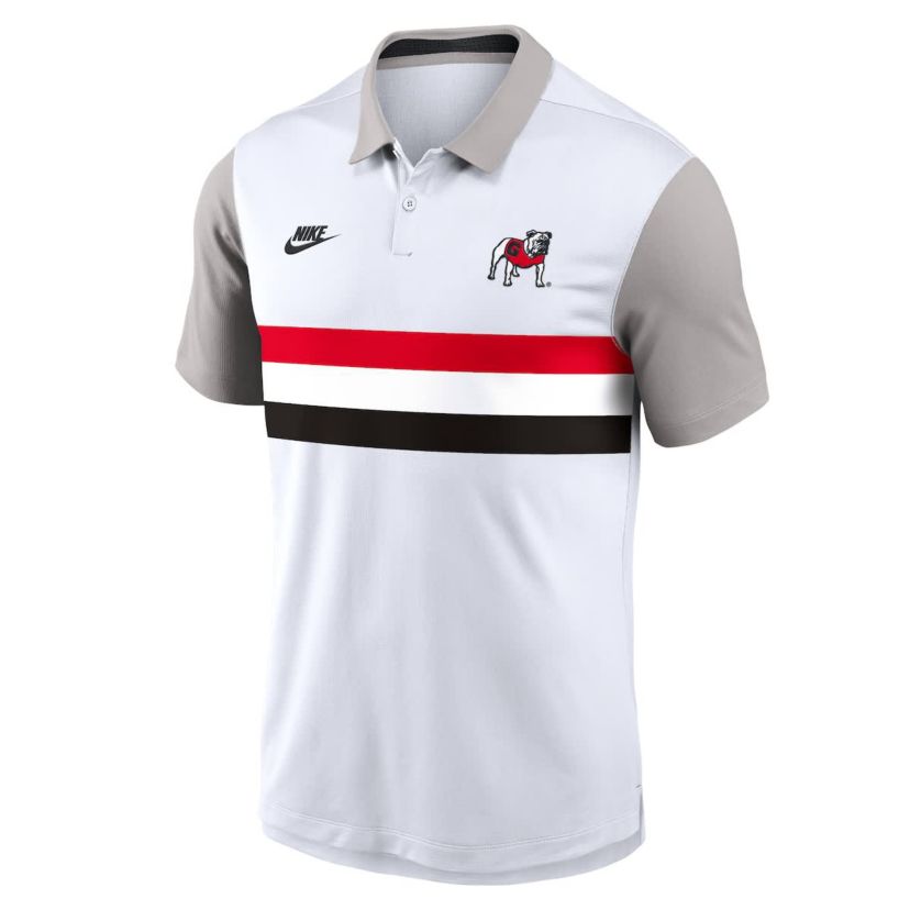 NCAA Nike Georgia Bulldogs Athletic Prep Legacy Logo Vapor Dri-FIT Polo