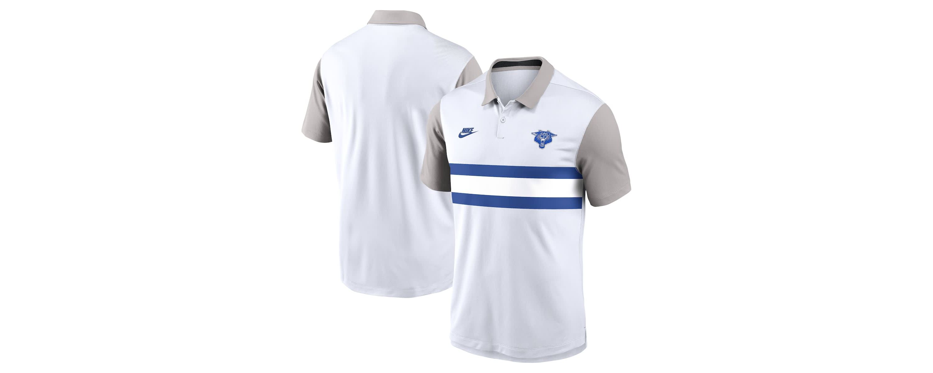 NCAA Nike Kentucky Wildcats Athletic Prep Legacy Logo Vapor Dri-FIT Polo