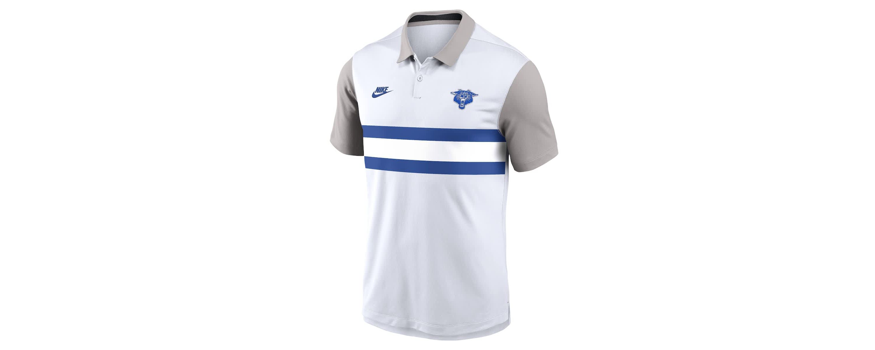 NCAA Nike Kentucky Wildcats Athletic Prep Legacy Logo Vapor Dri-FIT Polo