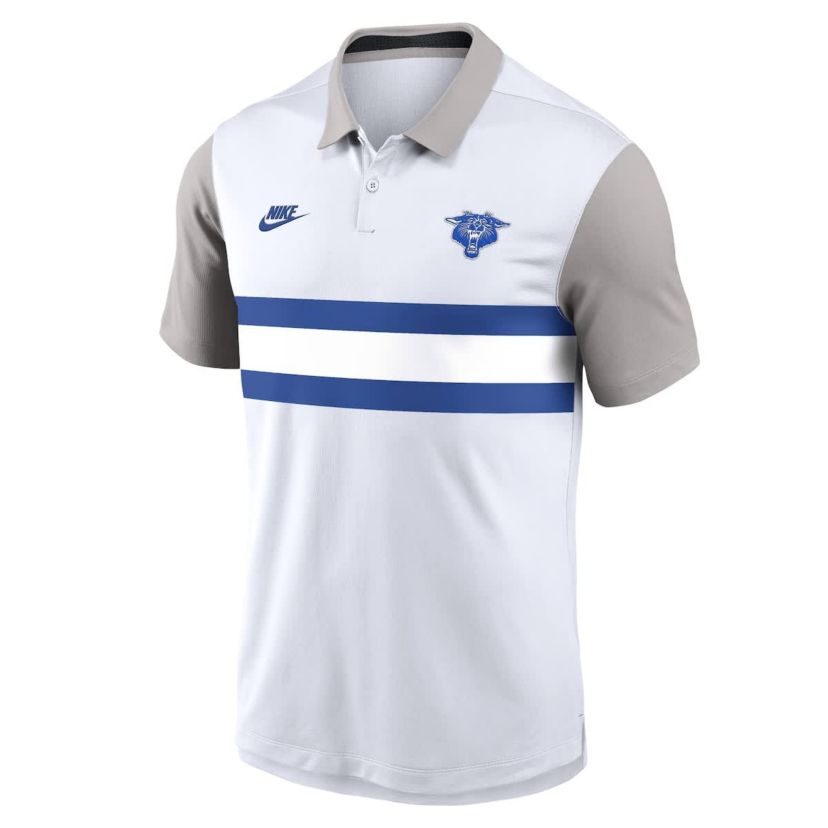NCAA Nike Kentucky Wildcats Athletic Prep Legacy Logo Vapor Dri-FIT Polo