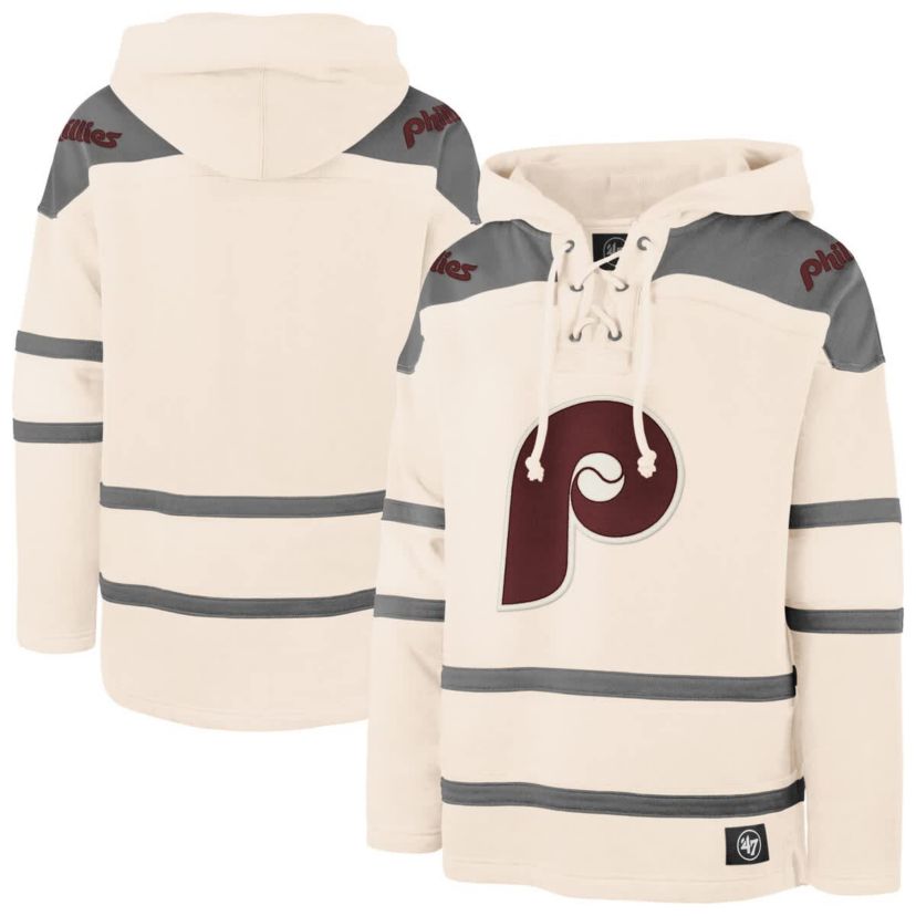 MLB Philadelphia Phillies Superior Lacer Pullover Hoodie
