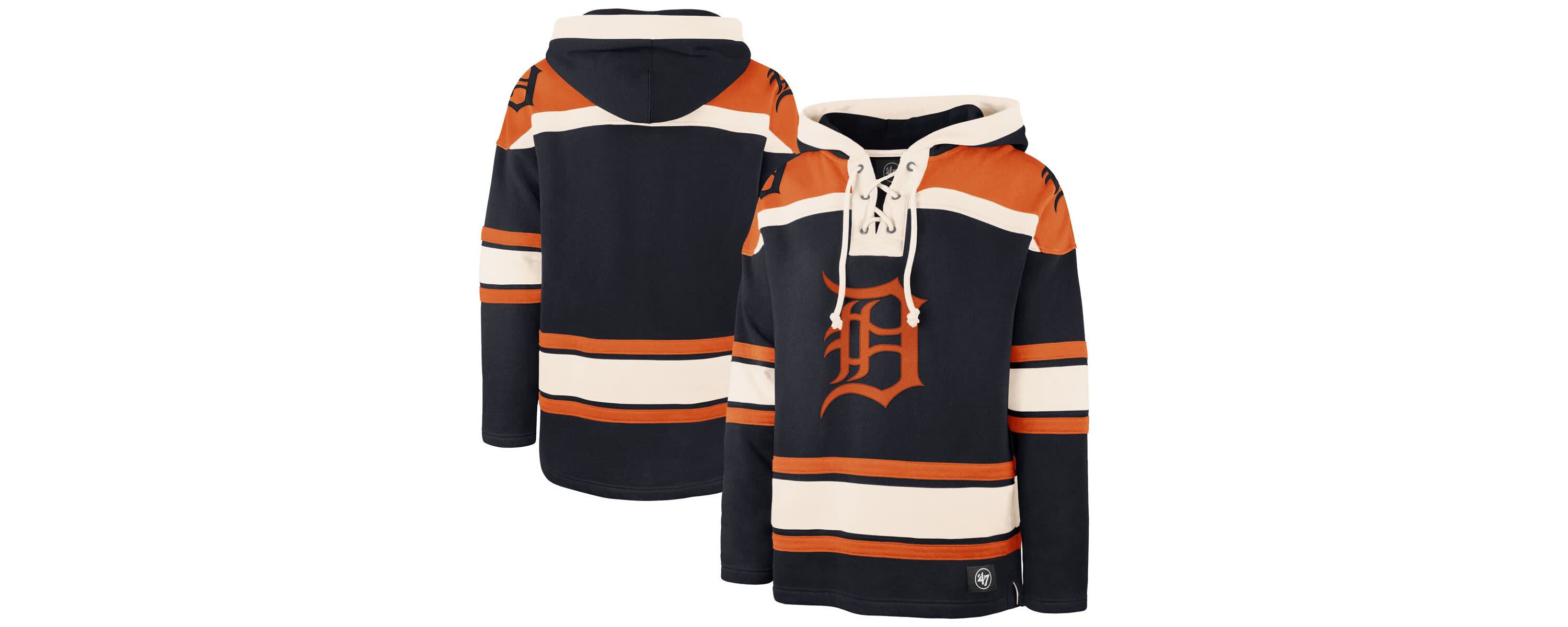 MLB Detroit Tigers Superior Lacer Pullover Hoodie