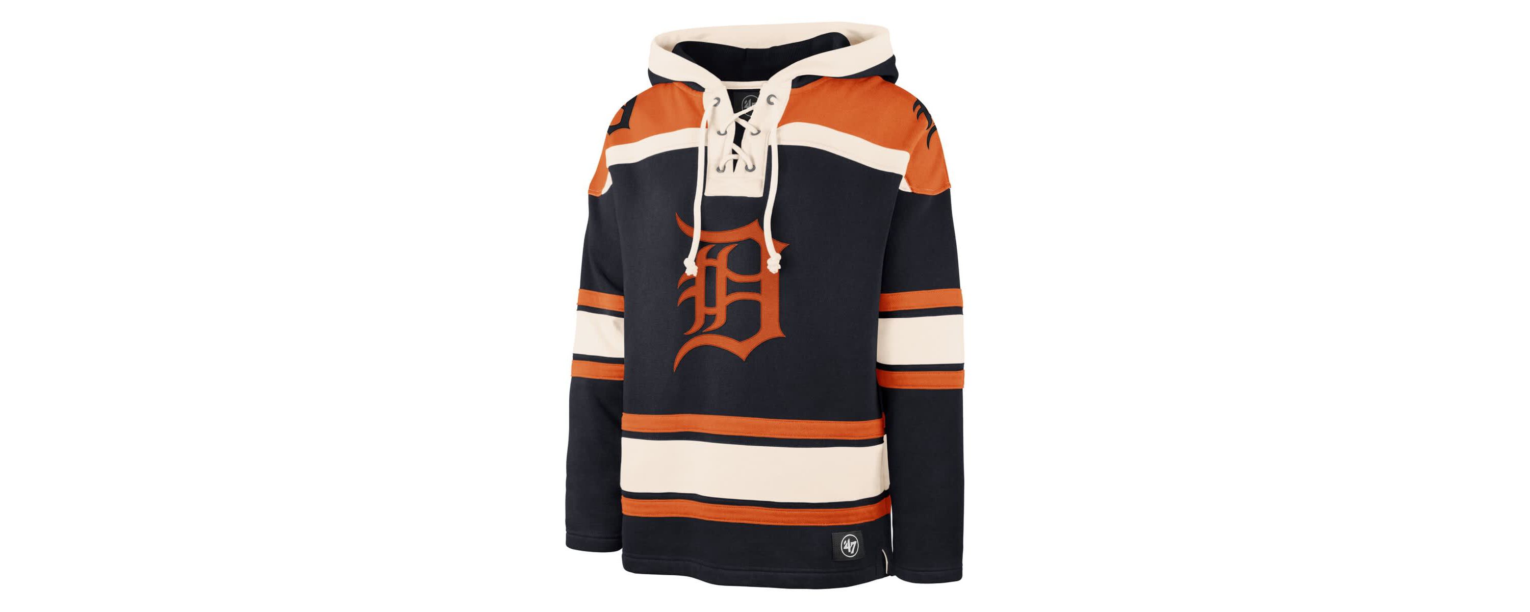 MLB Detroit Tigers Superior Lacer Pullover Hoodie