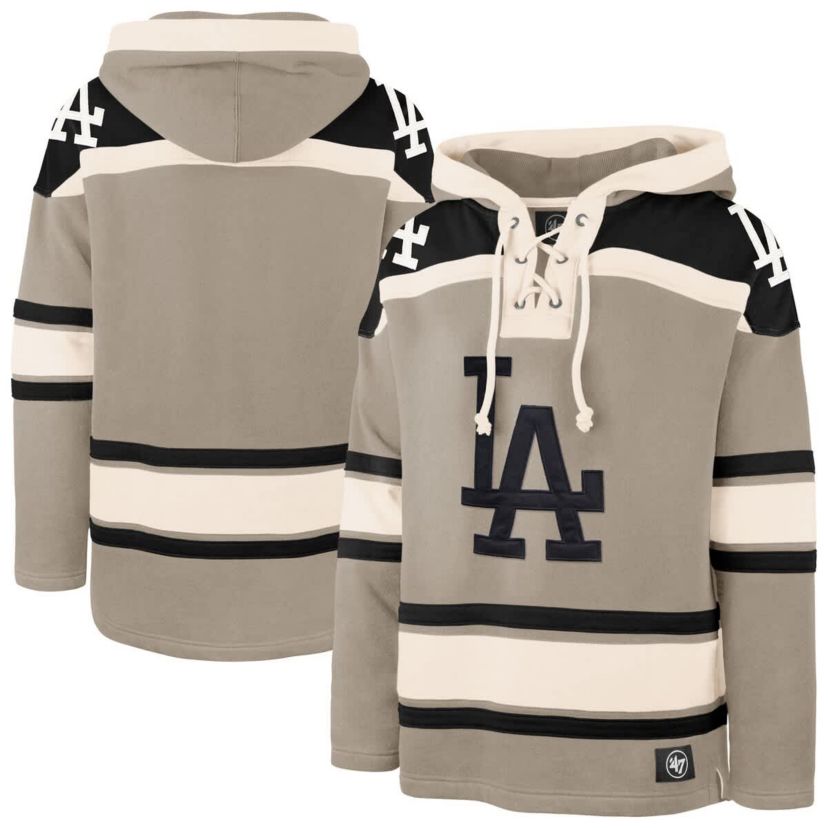 MLB Los Angeles Dodgers Superior Lacer Pullover Hoodie