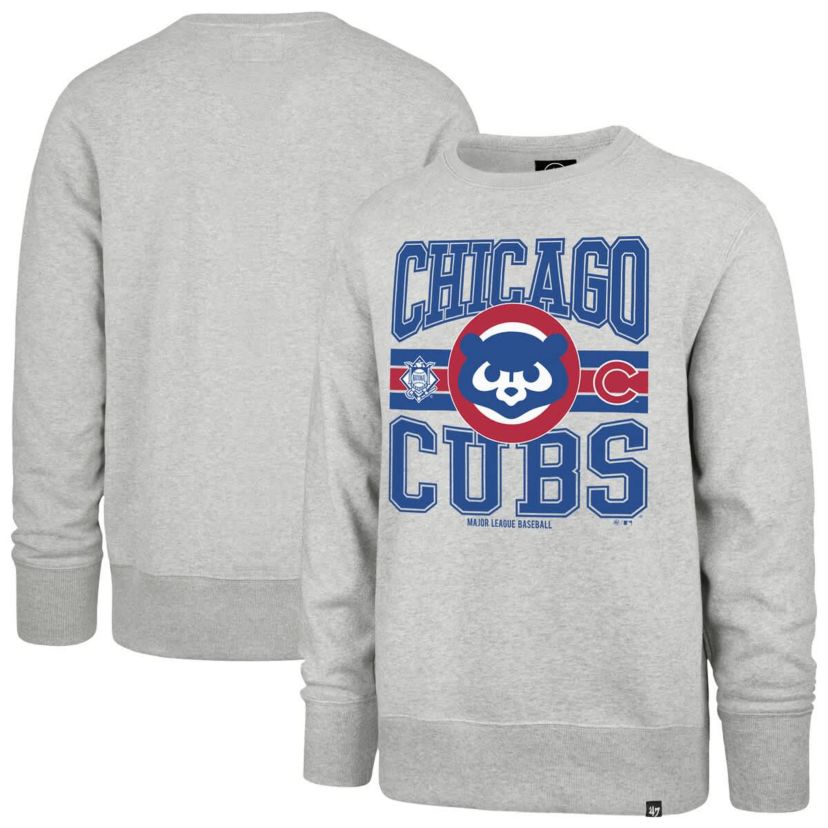 MLB Chicago Cubs Letters Headline Pullover Sweatshirt