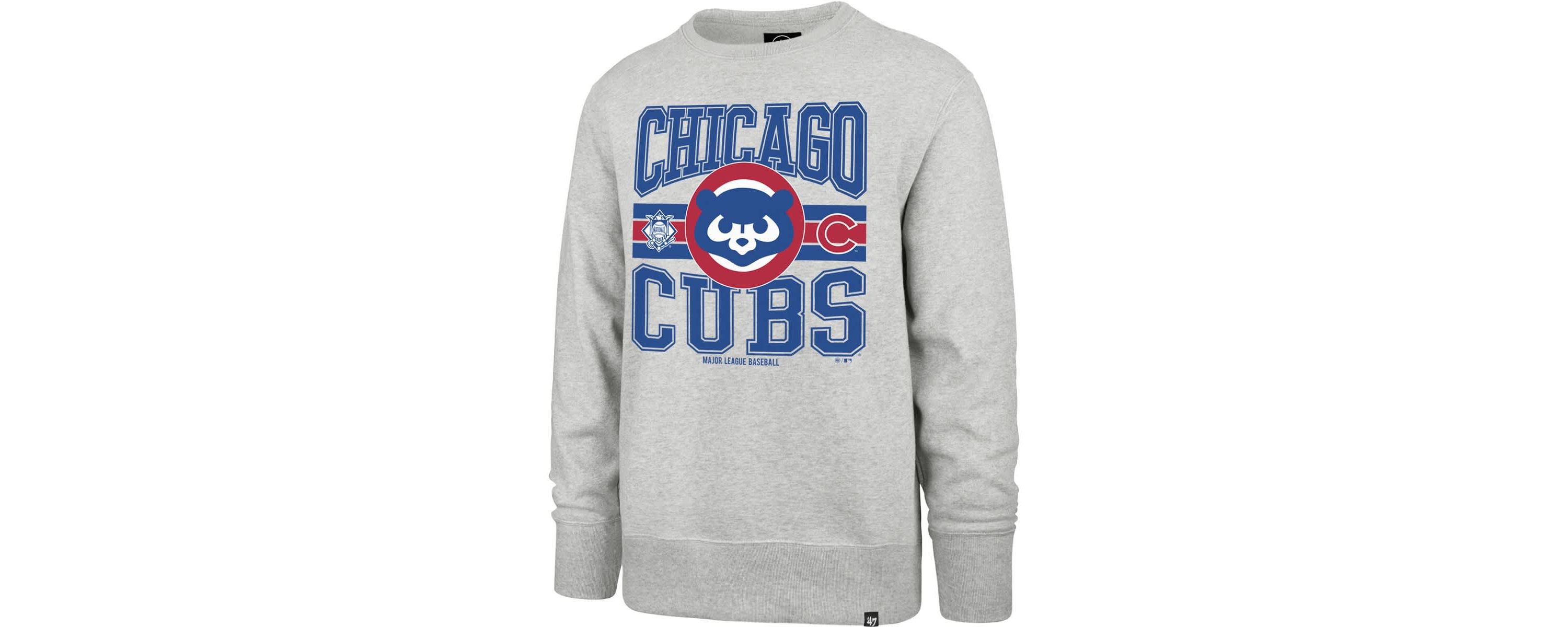 MLB Chicago Cubs Letters Headline Pullover Sweatshirt
