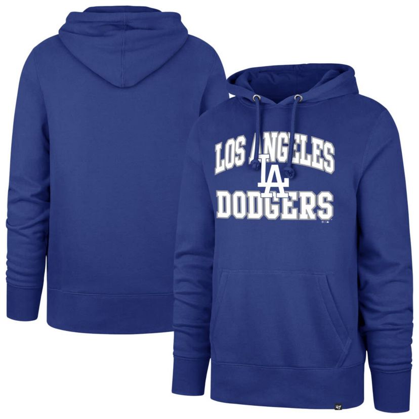 MLB Los Angeles Dodgers Velocity Headline Pullover Hoodie