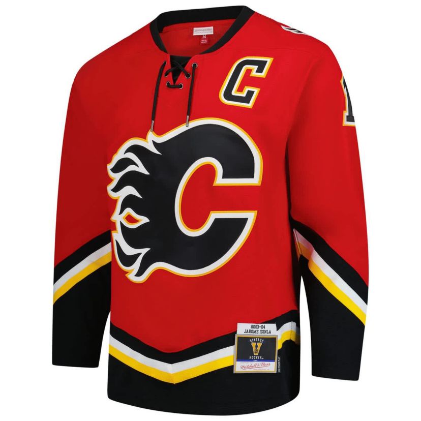 Mitchell & Ness NHL Jarome Iginla Calgary Flames 2003-04 Power