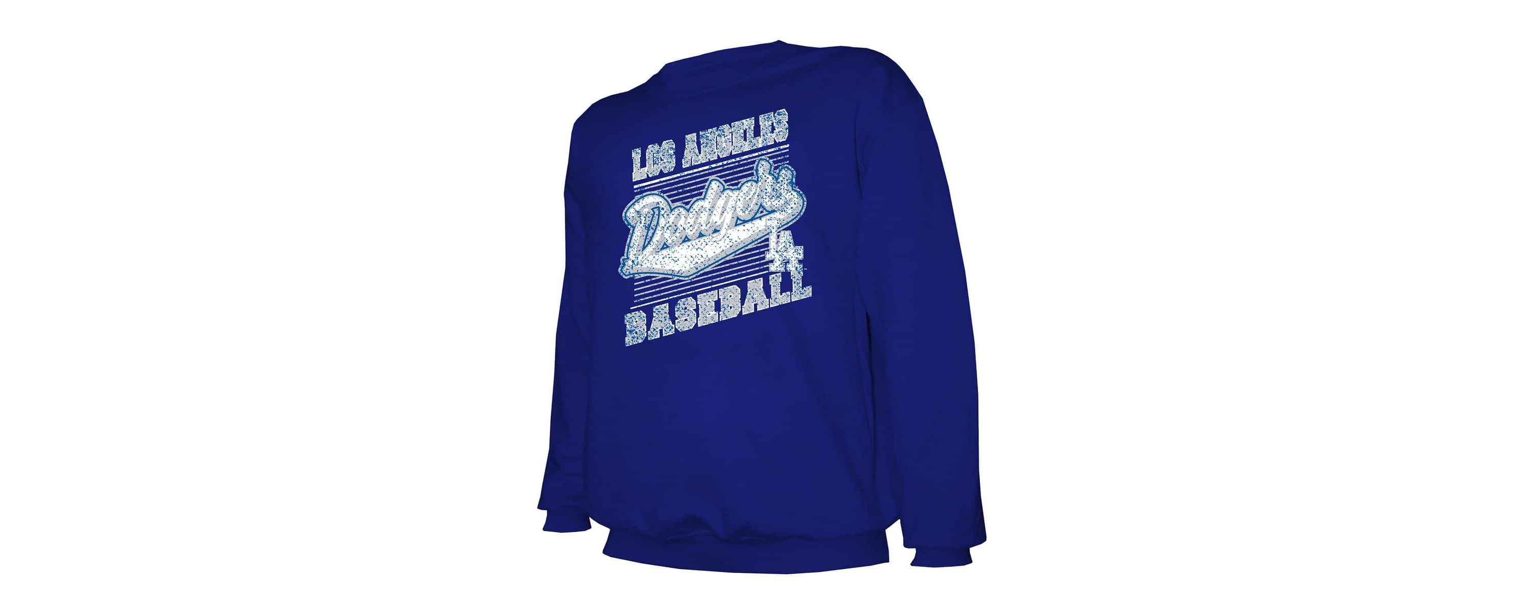 MLB Los Angeles Dodgers Lightweight Crew Sweatshirt