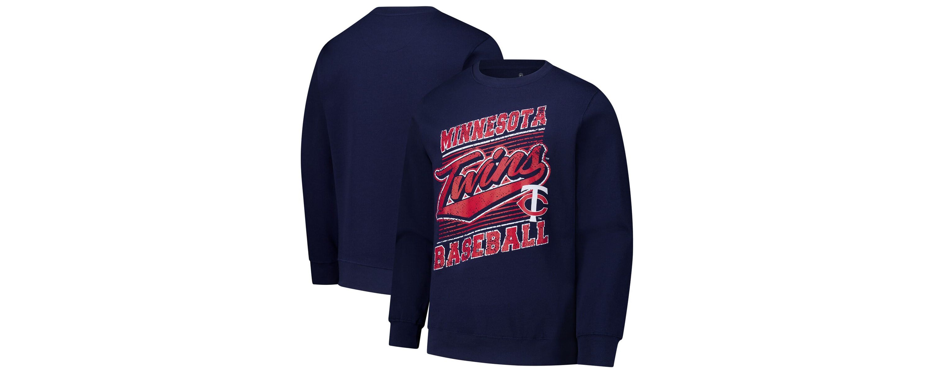 MLB Minnesota Twins Lightweight Crew Sweatshirt