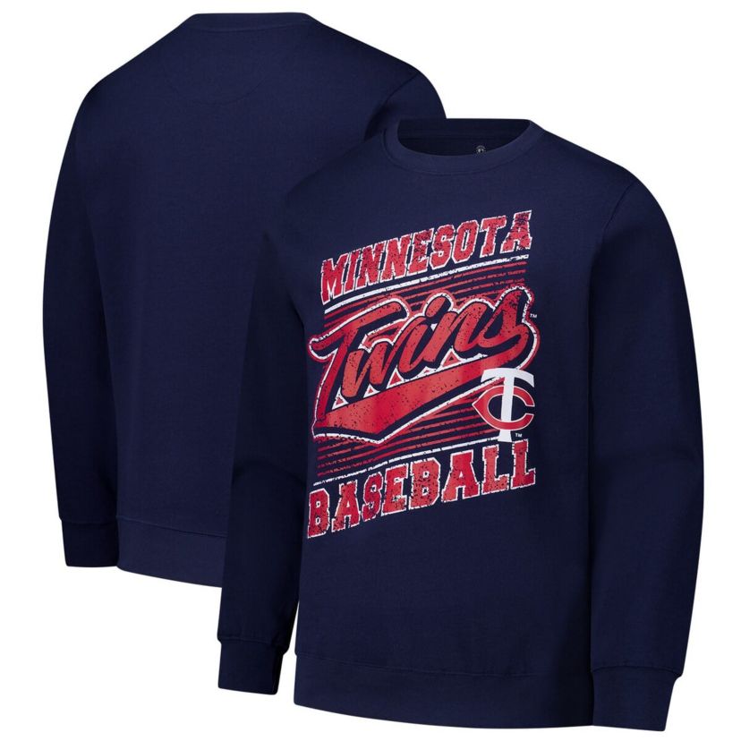 MLB Minnesota Twins Lightweight Crew Sweatshirt