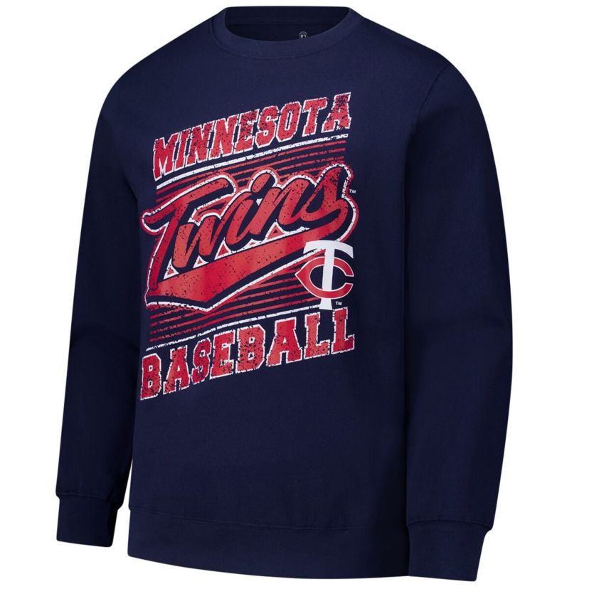 MLB Minnesota Twins Lightweight Crew Sweatshirt