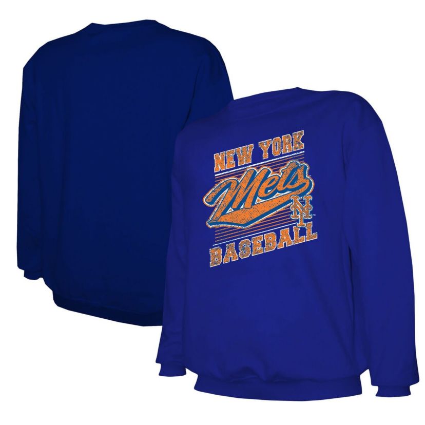MLB New York Mets Pullover Sweatshirt